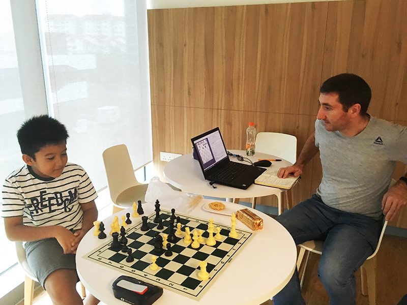 Teaching in Singapore, December 2018