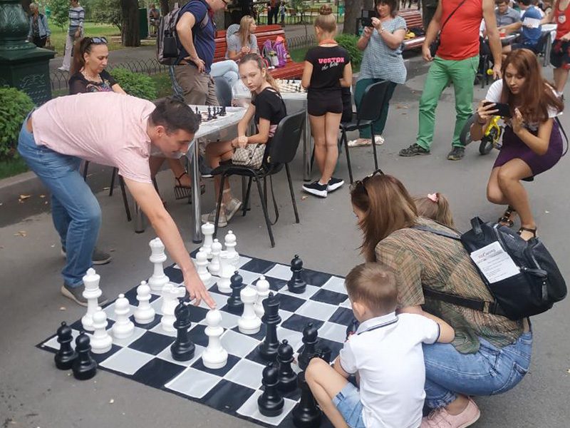 Athlete's Day in Kharkiv’s Central Gorky Park, September 2019