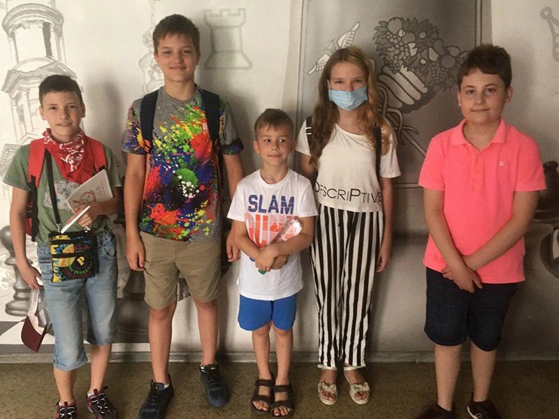 Before a chess tournament while pandemic, June 2020