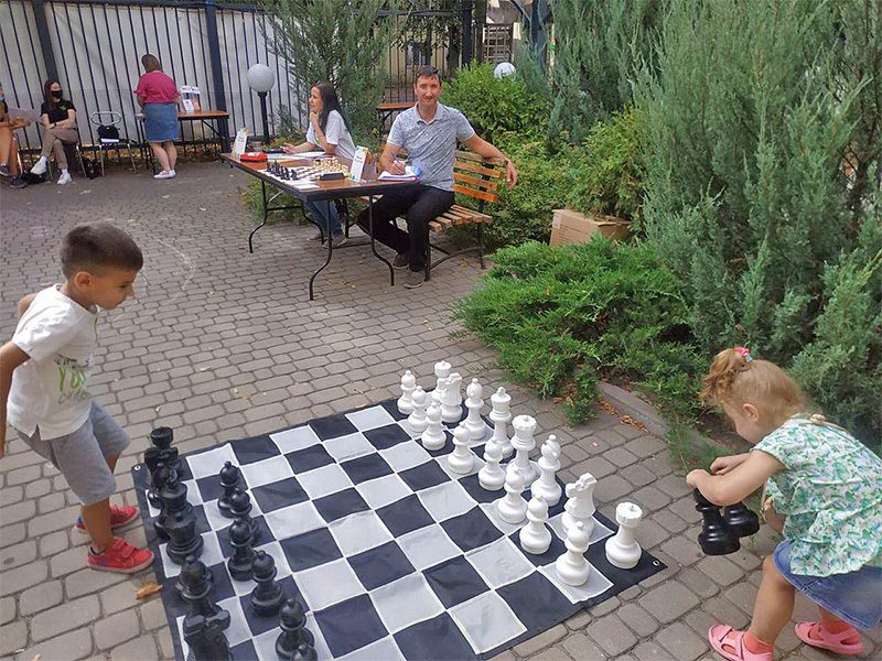 Preparing for chess season 2020/21 at the local club, September 2020