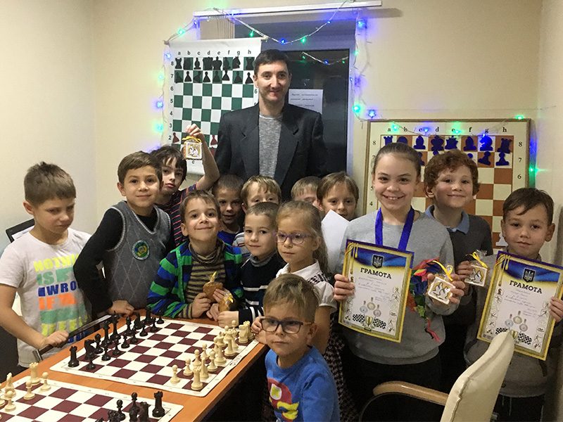 Kids' tournament at the local club, December 2019