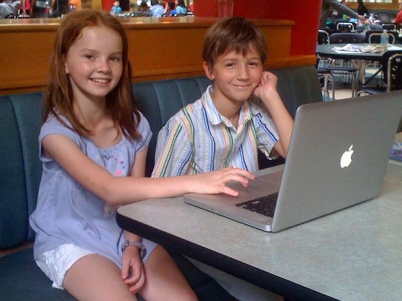 Mariya and Daniel, winners of the 2007 New Jersey Girls championship and 2008 New Jersey Boys' U1600 respectively
